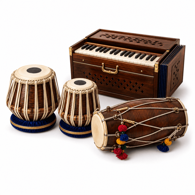 Tabla and dhol