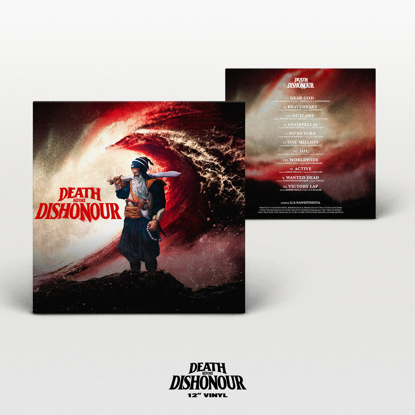 Death Before Dishonour Vinyl – 12