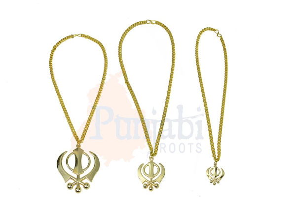 small khanda necklace